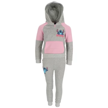 Disney Lilo és Stitch, A csillagkutya Grey Pink gyerek melegítő, jogging szett 2 - 8 év / 92 - 128 cm