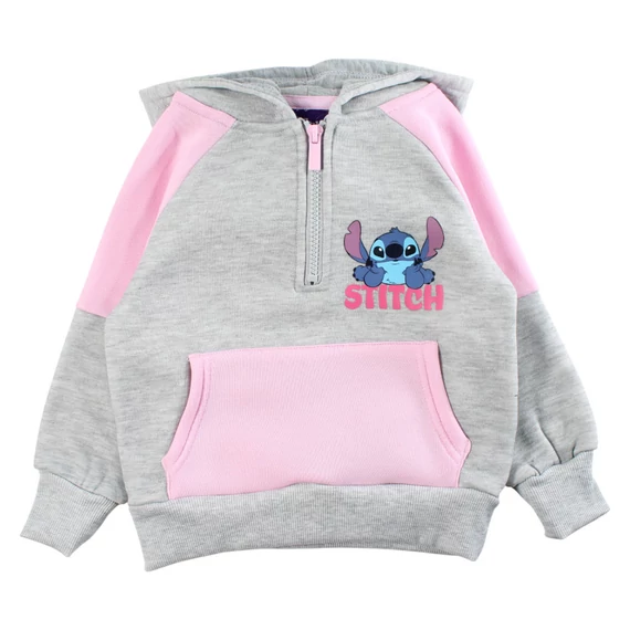 Disney Lilo és Stitch, A csillagkutya Grey Pink gyerek melegítő, jogging szett 2 - 8 év / 92 - 128 cm