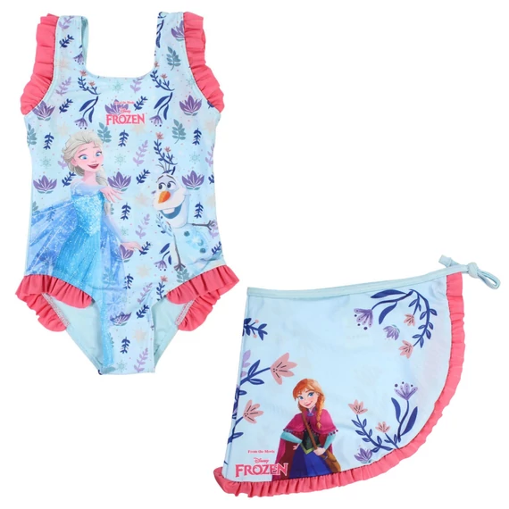 Disney Jégvarázs Frolic gyerek fürdőruha és sarong szett 7 - 8 év / 122 - 128 cm