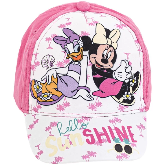 Disney Minnie Sunshine Pink baba baseball sapka 50 cm